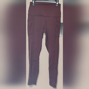 Yogalicious Lux Women's Rustic Scarlet Active Leggings Size S